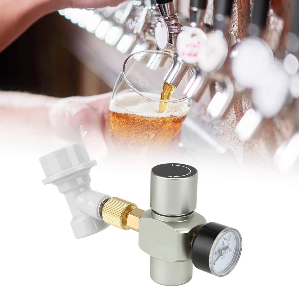 Amazon.co.jp: Akozon Keg Mini 自作ビール CO2 レギュレーター 充電器